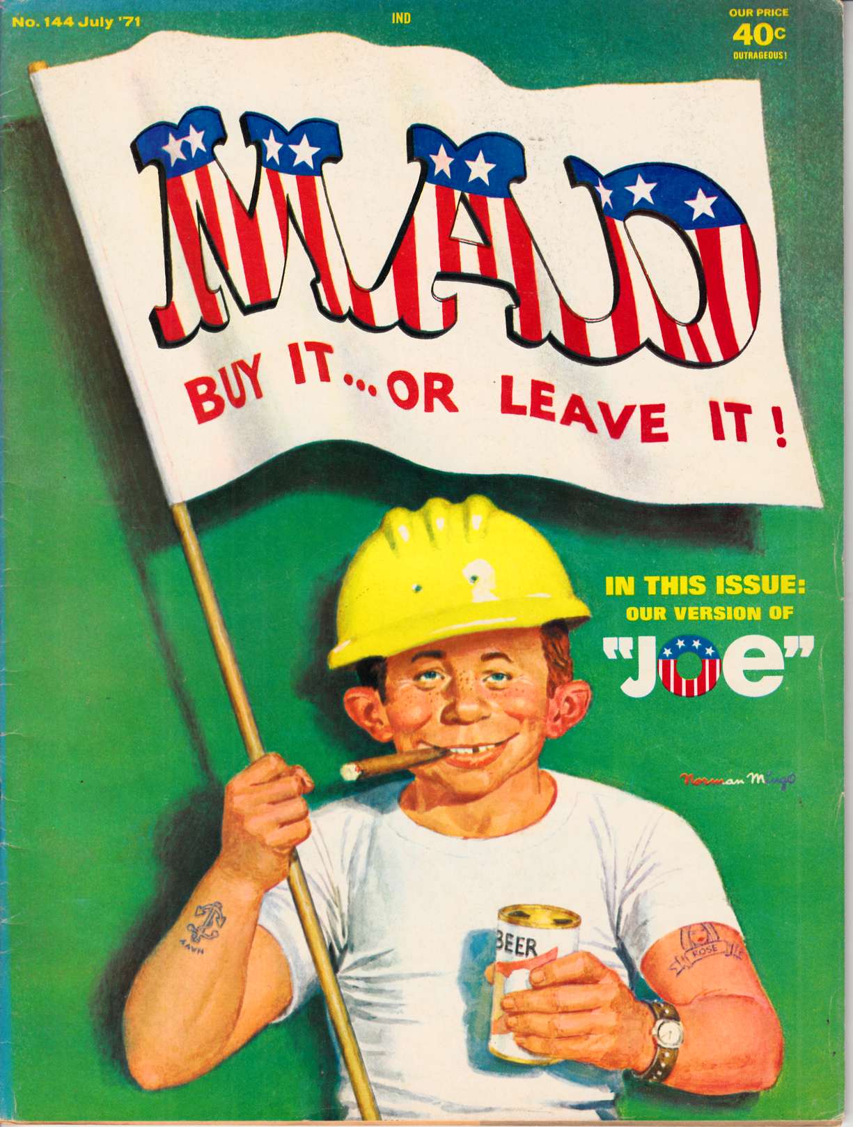 Mad Magazine #144 Very Good Plus (4.5) [EC Comic] THUMBNAIL