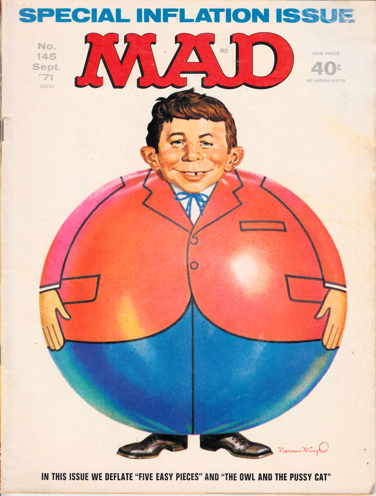 Mad Magazine #145 Very Good (4.0) [EC Comic] THUMBNAIL