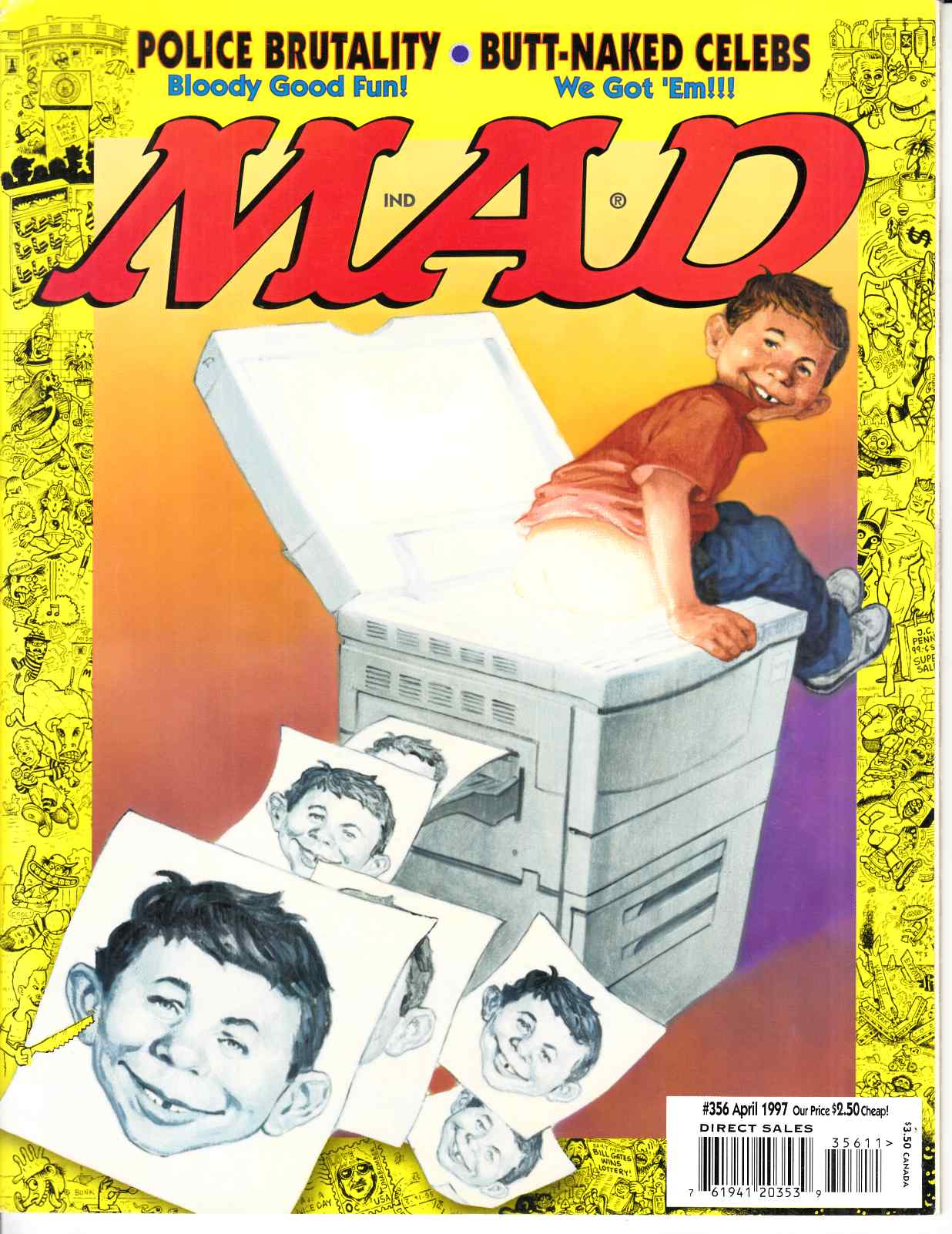 Mad Magazine #356 Fine/Very Fine (7.0) [EC Comic] THUMBNAIL