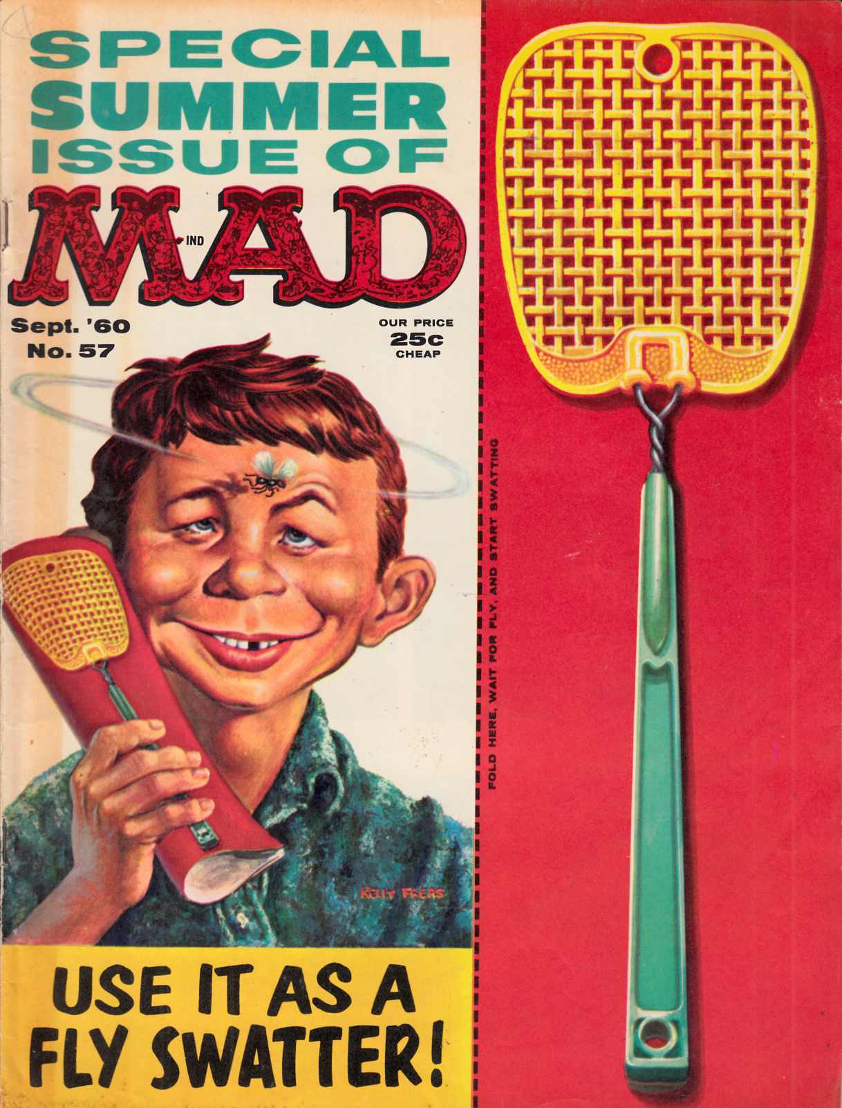 Mad Magazine #57 Very Good (4.0) [EC Comic] LARGE