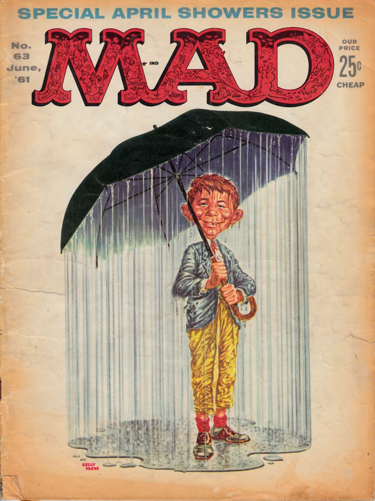 Mad Magazine #63 Good Minus (1.8) [EC Comic] THUMBNAIL