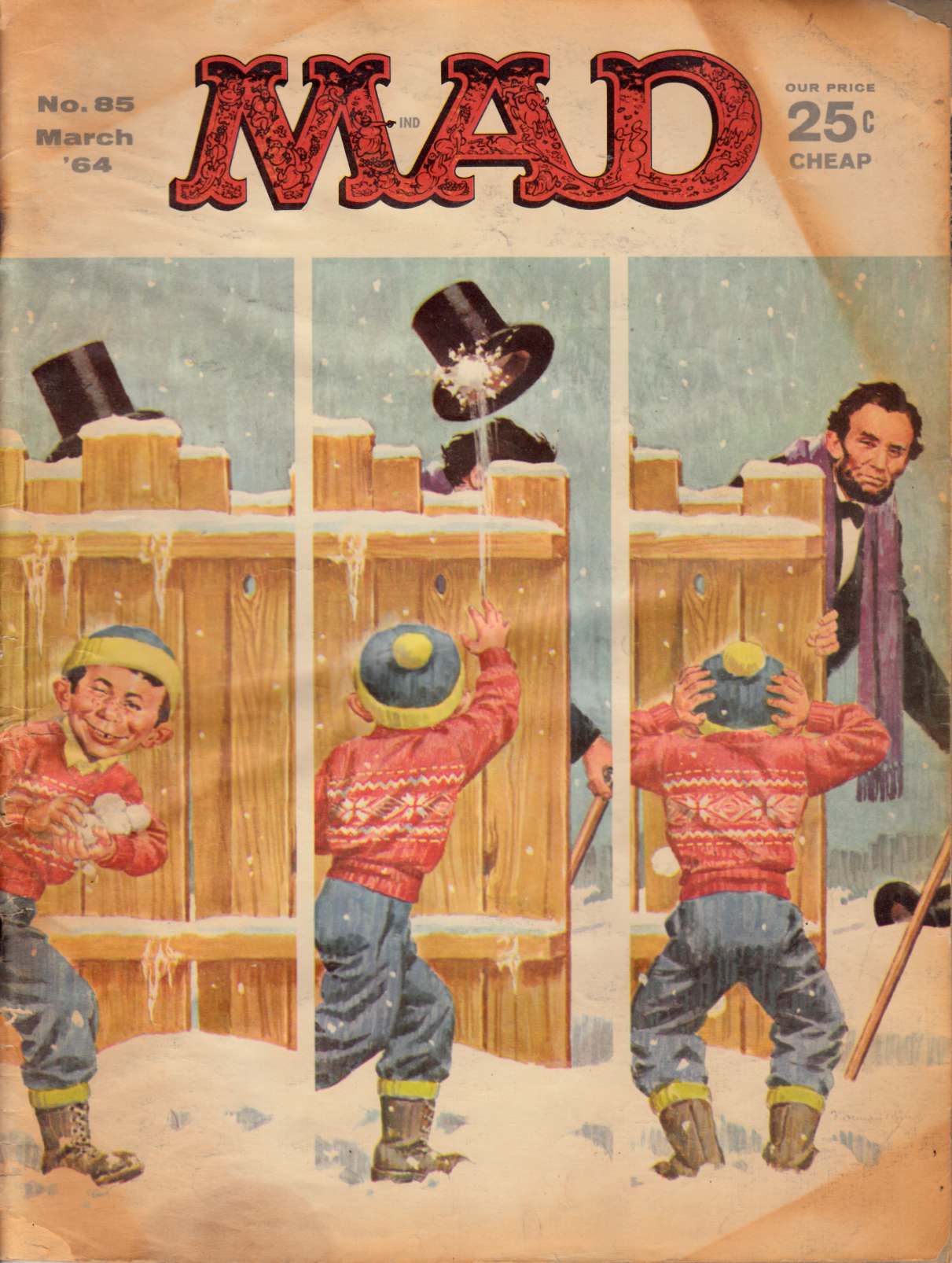 Mad Magazine #85 Good Minus (1.8) [EC Comic] THUMBNAIL
