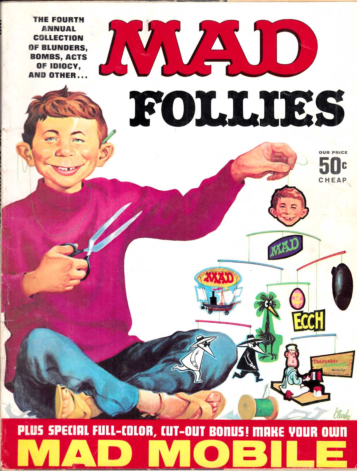 Mad Follies #4 Very Good (4.0) [EC Comic] THUMBNAIL