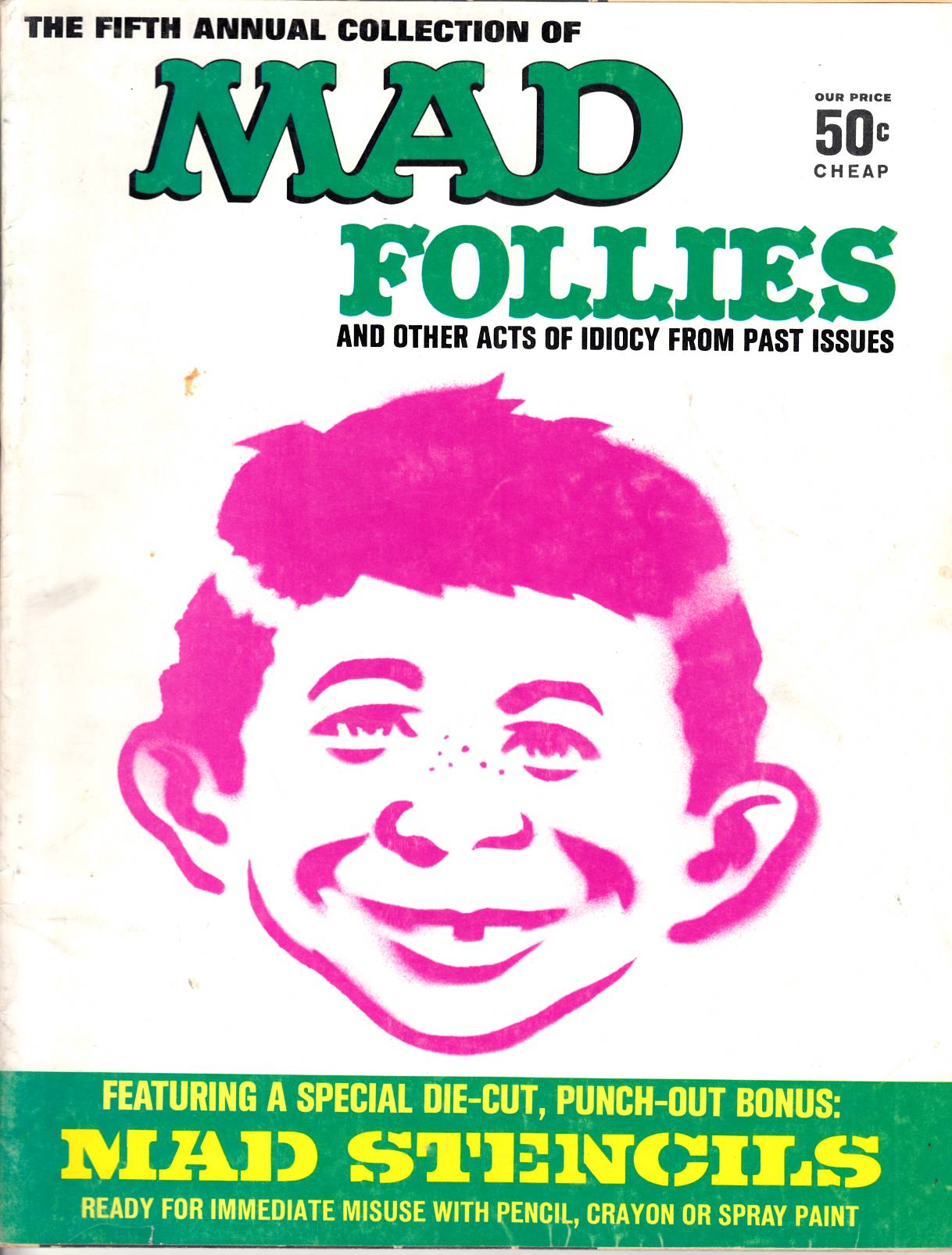 Mad Follies #5 Very Good (4.0) [EC Comic] LARGE