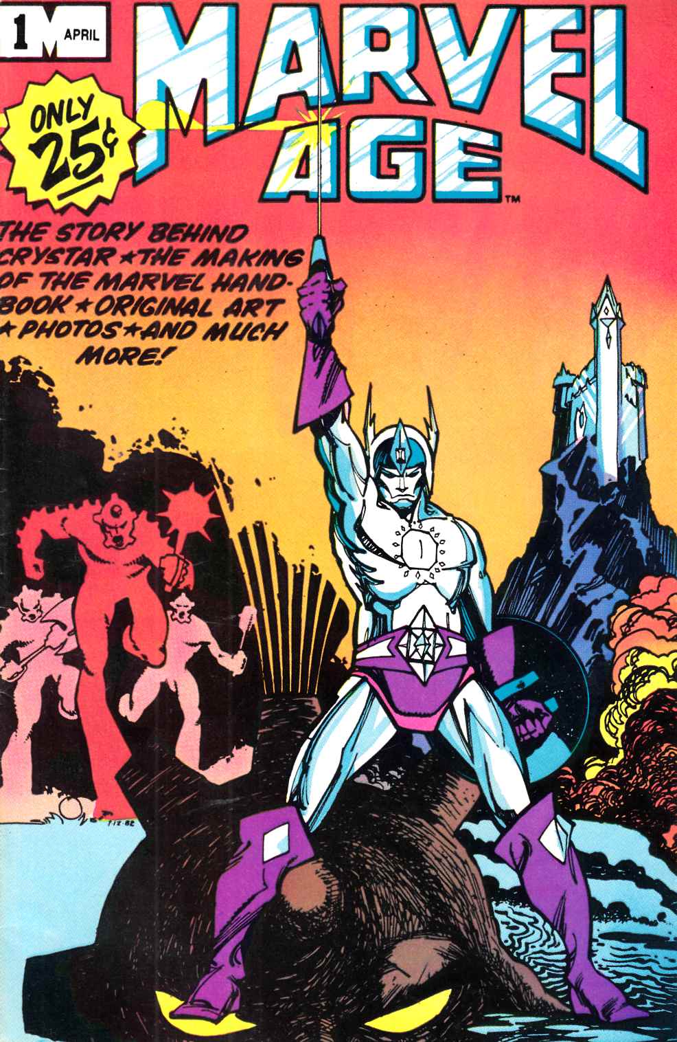 Marvel Age #1 Very Fine (8.0) [Marvel Comic] THUMBNAIL
