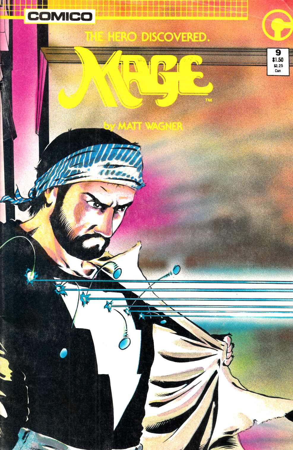 Mage the Hero Discovered #9 Very Fine (8.0) [Comico Comic] LARGE
