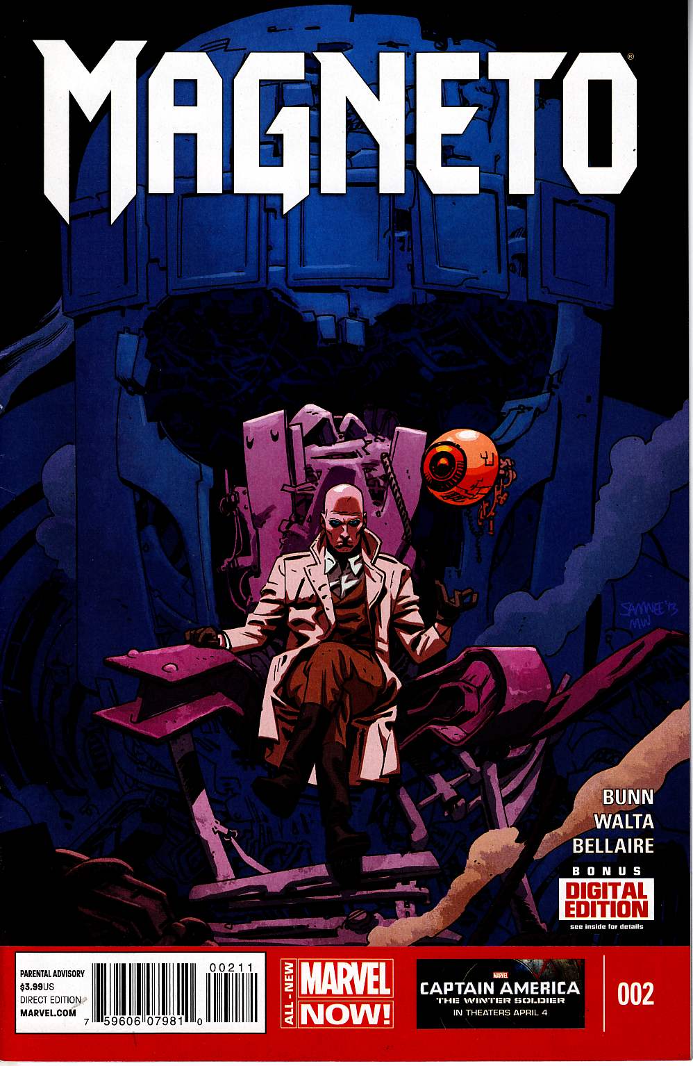 magneto 2 marvel comic