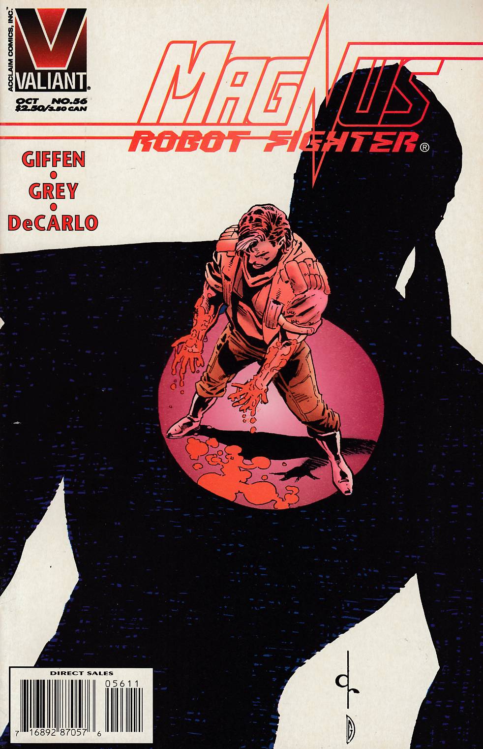 Magnus Robot Fighter #56 Very Fine (8.0) [Valiant Comic] LARGE