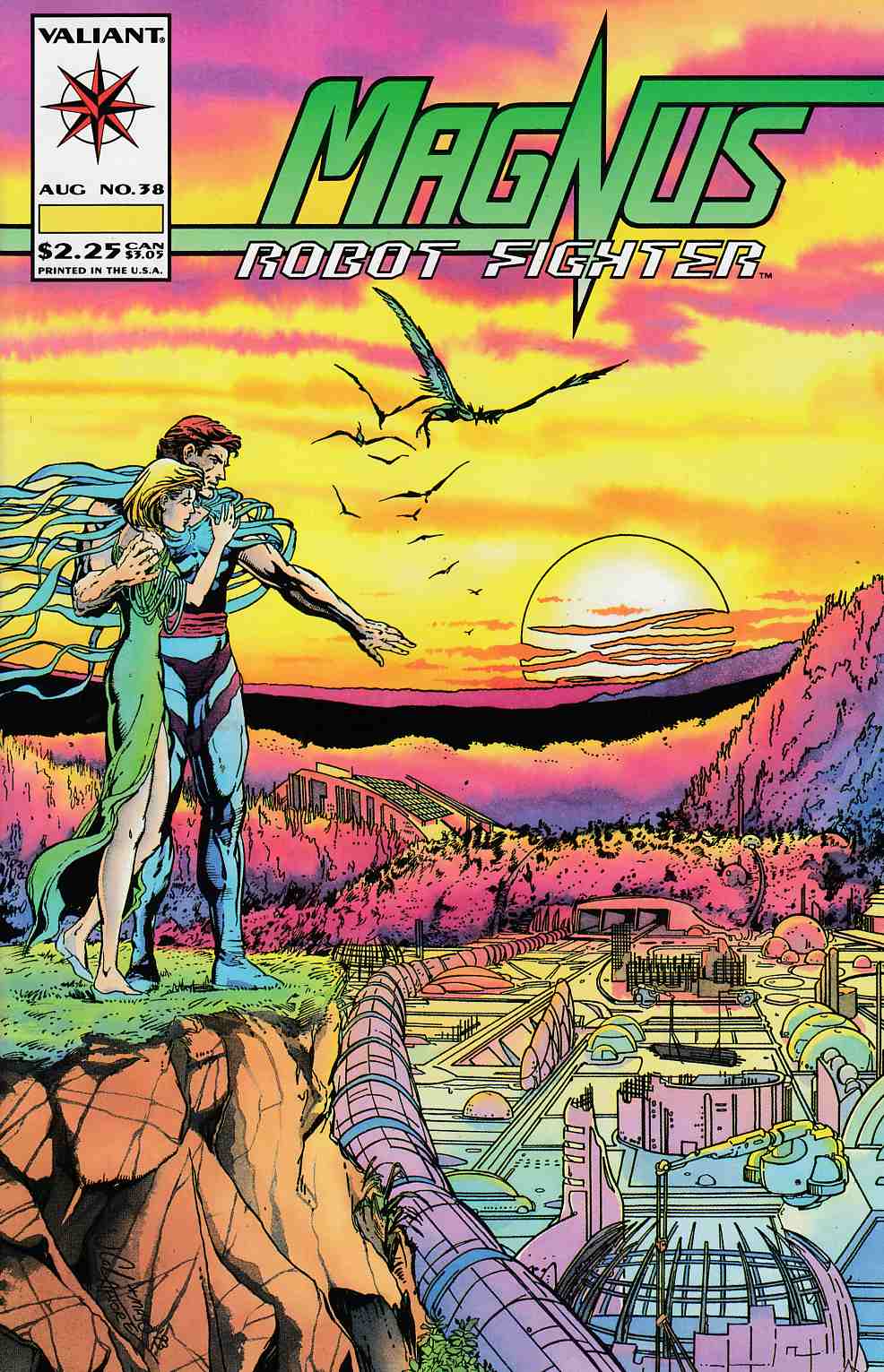 Magnus Robot Fighter #38 Very Fine (8.0) [Valiant Comic] LARGE