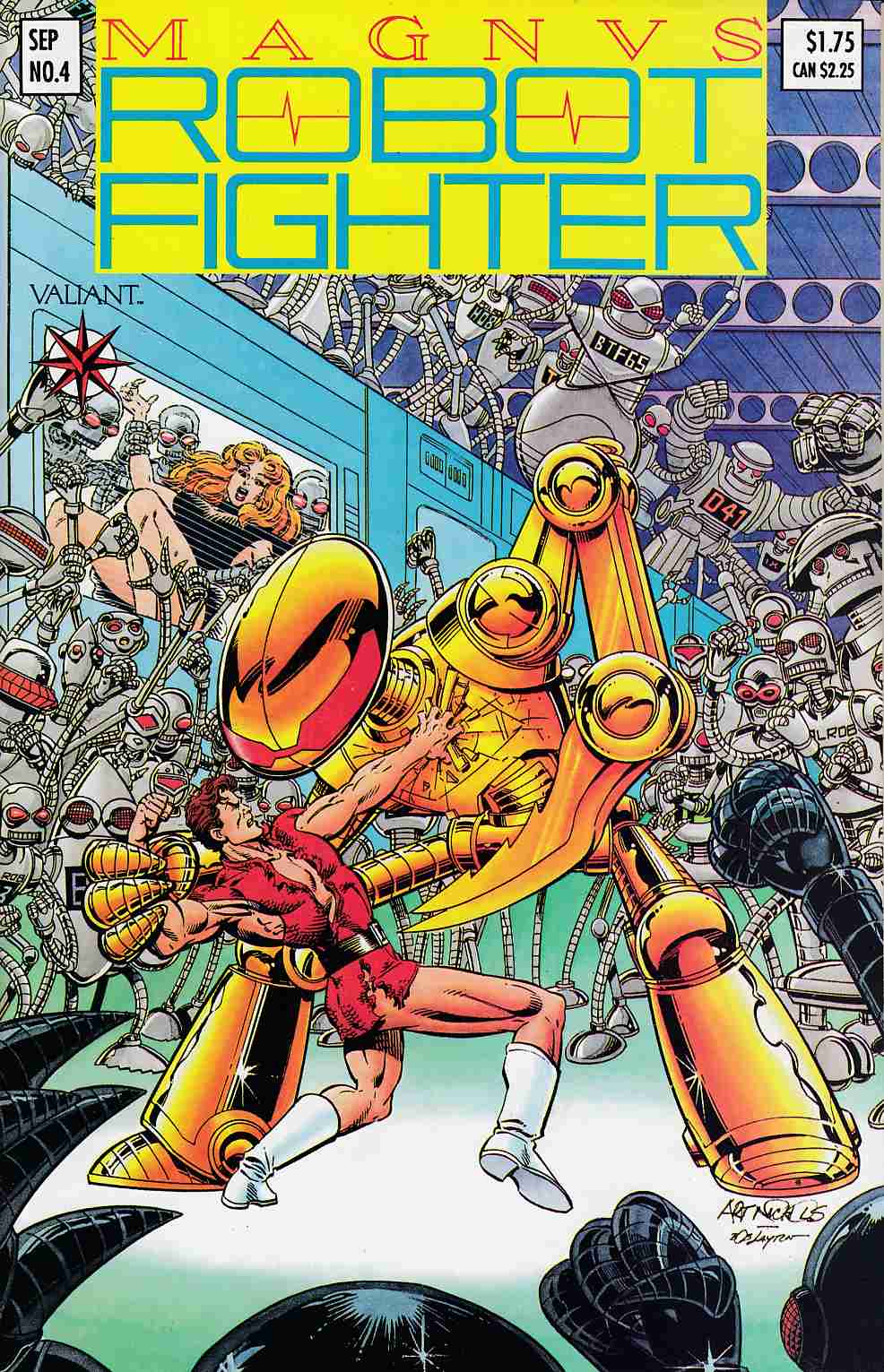 Magnus Robot Fighter #4 Near Mint (9.4) [Valiant Comic] LARGE