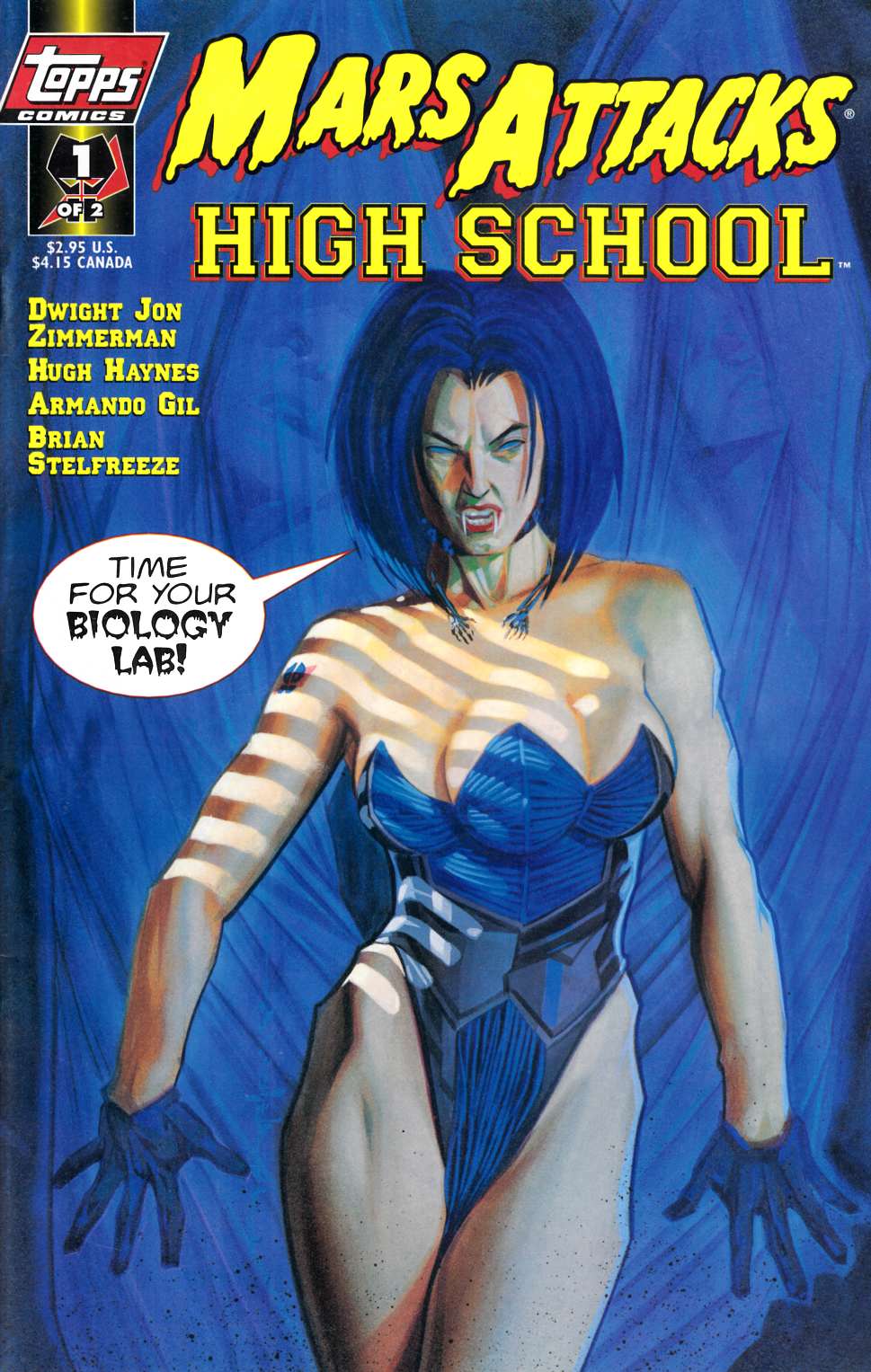 Mars Attacks High School #1 Very Fine (8.0) [Topps Comic] THUMBNAIL