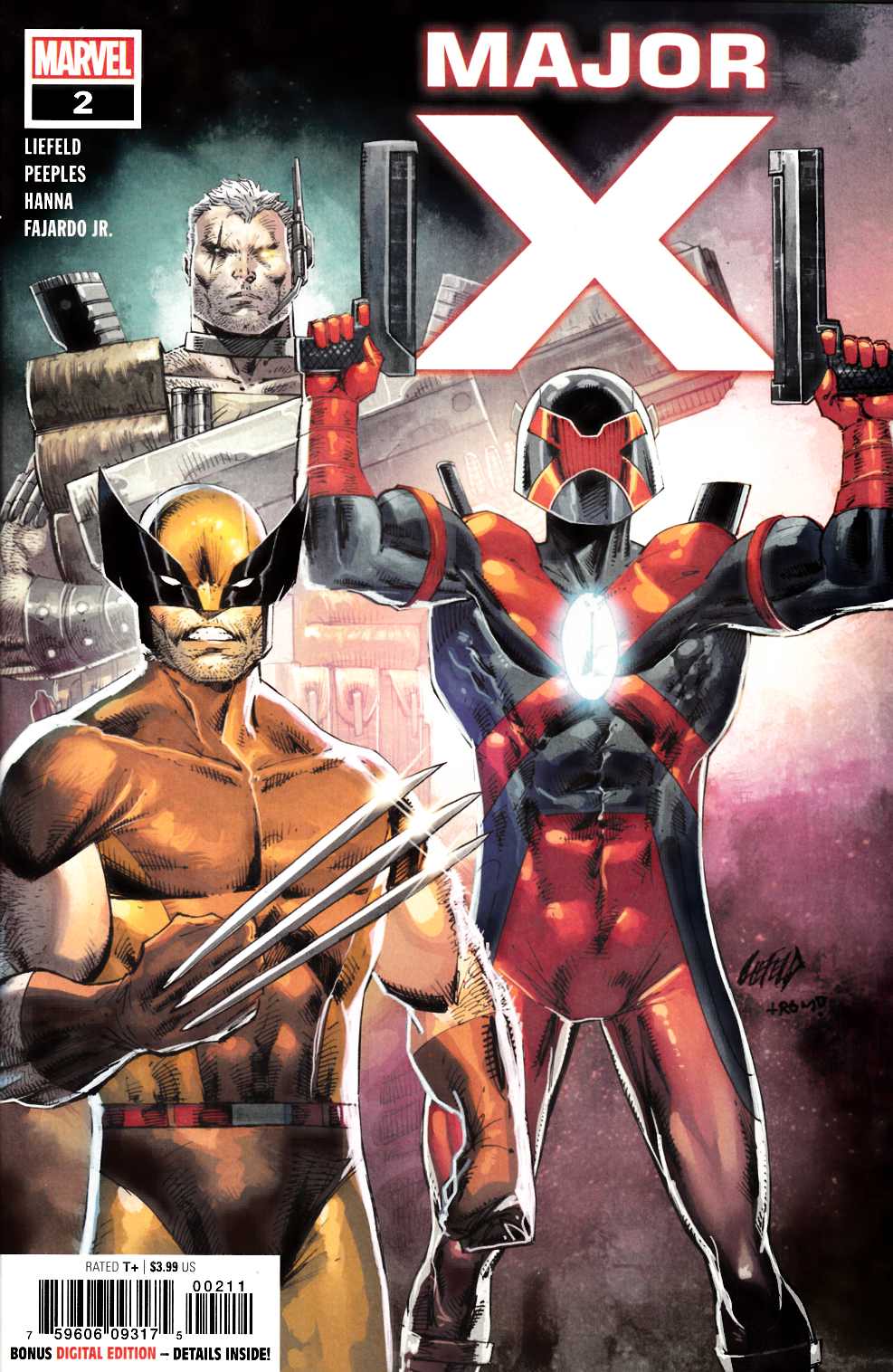 Major X #2 Near Mint (9.4) [Marvel Comic] LARGE