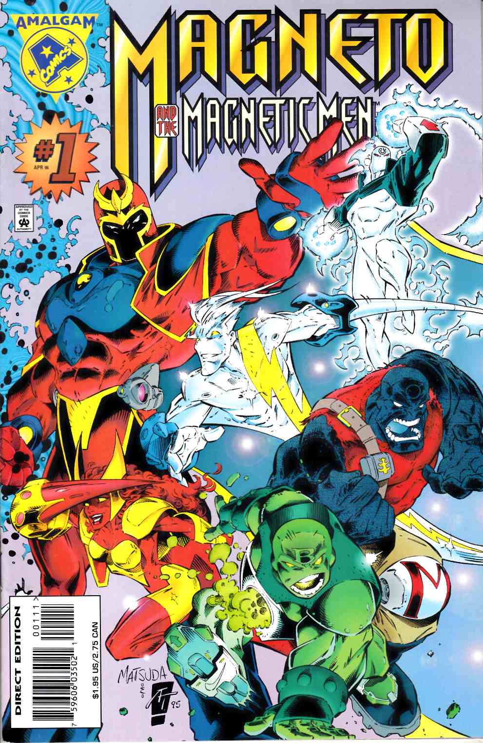 Magneto and the Magnetic Men #1 Very Fine (8.0) [Marvel Comic] LARGE
