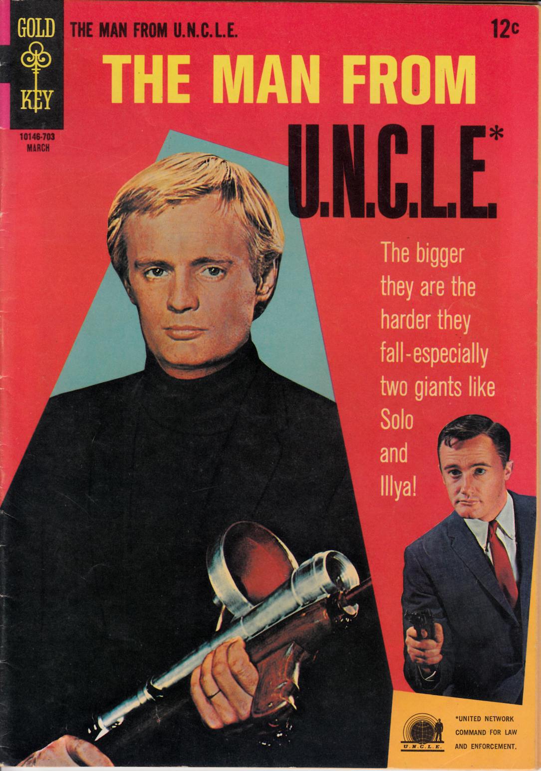 Man From UNCLE #11 Fine Minus (5.5) [Gold Key Comic] LARGE