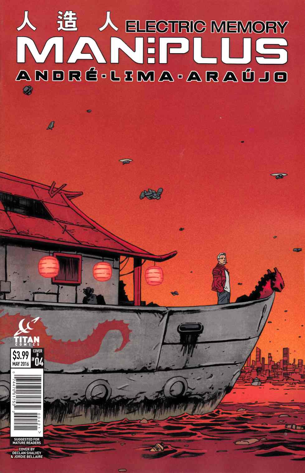 Man Plus #4 Cover B [Titan Comic] LARGE