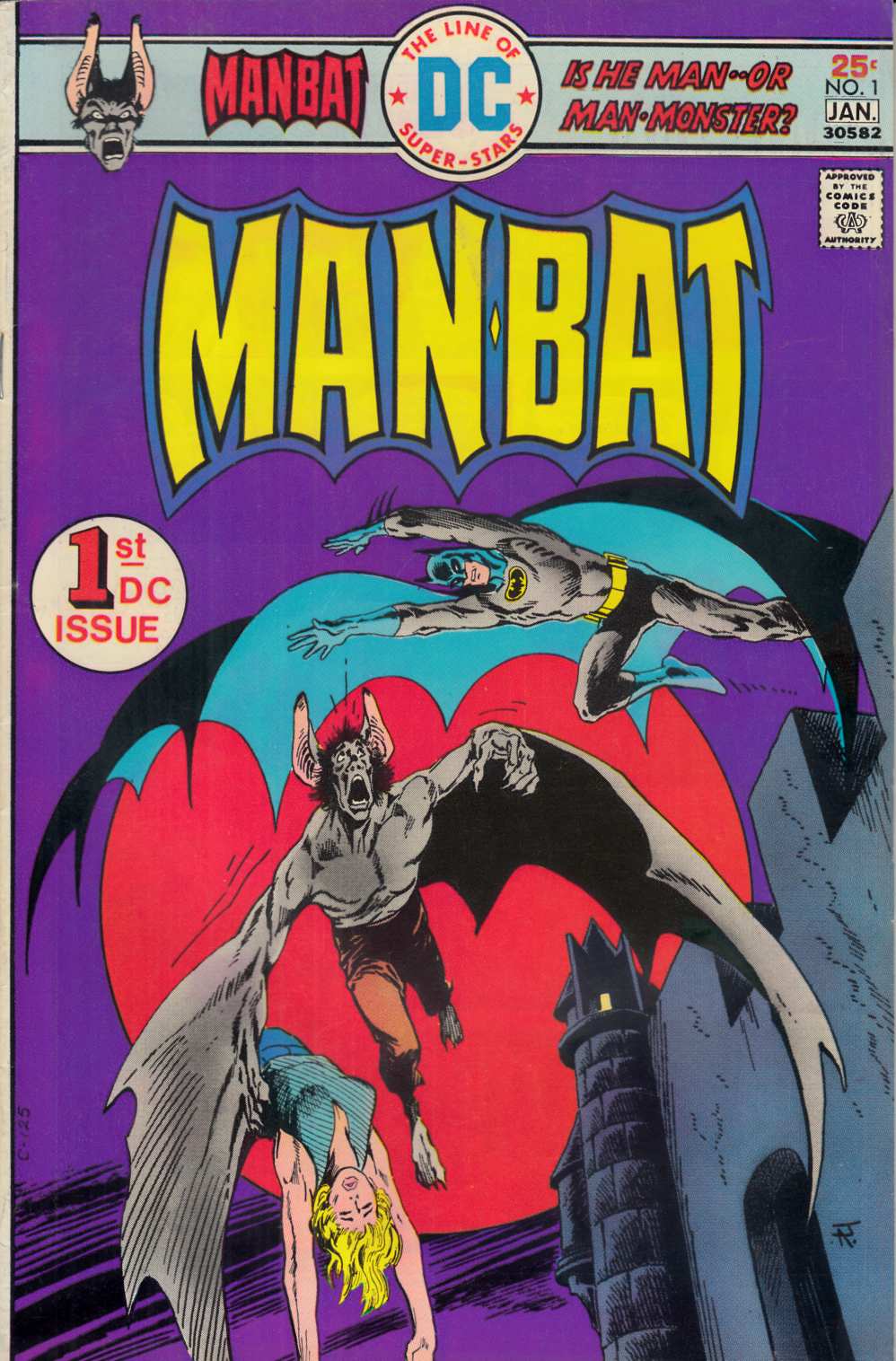 Man-Bat #1 Fine (6.0) [DC Comic] LARGE