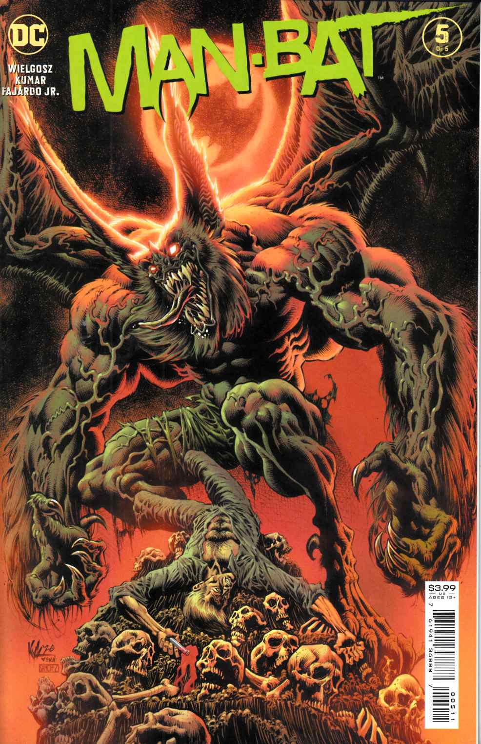 Man Bat #5 Near Mint (9.4) [DC Comic] THUMBNAIL
