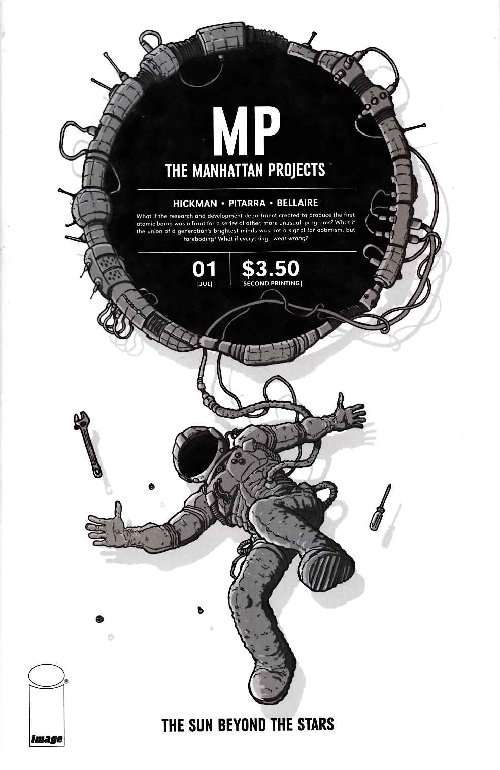 Manhattan Projects Sun Beyond the Stars #1 Second Printing Near Mint (9.4) [Image Comic] THUMBNAIL