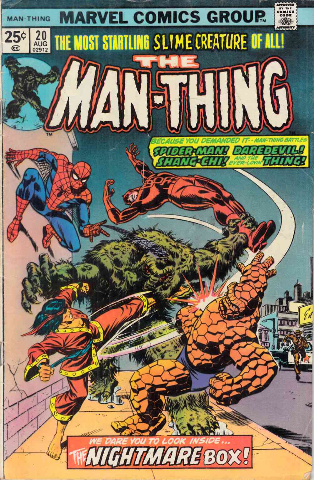 Man-Thing #20 Very Good (4.0) [Marvel Comic] THUMBNAIL