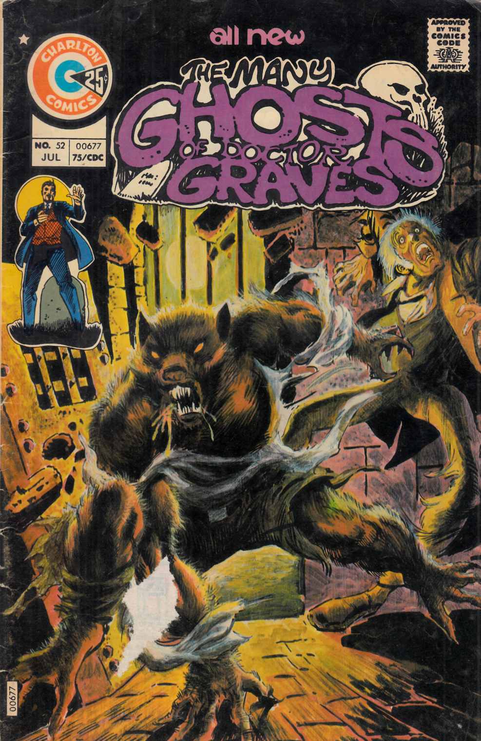 Many Ghosts of Doctor Graves #52 Good (2.0) [Charlton Comic] LARGE