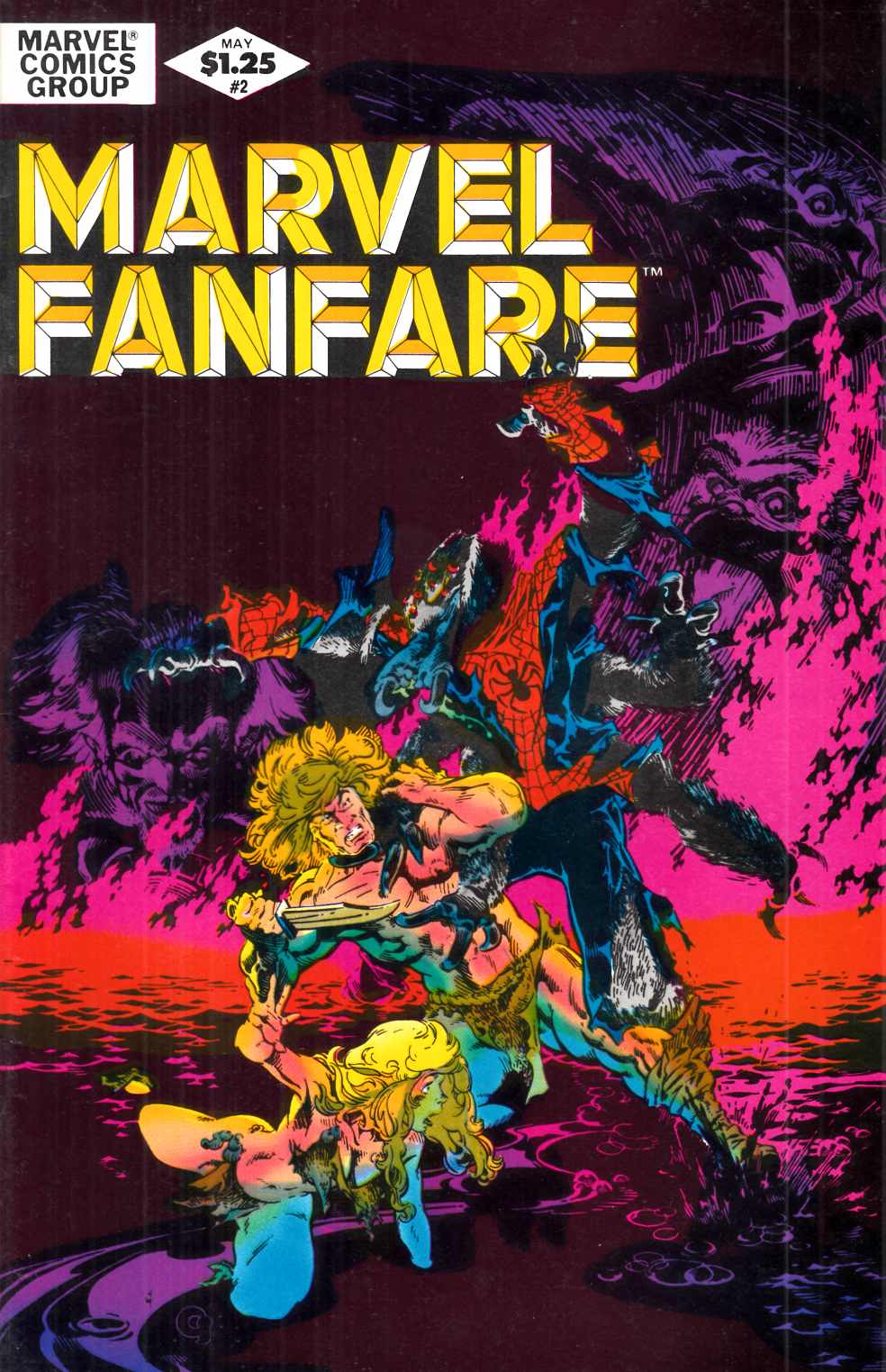 Marvel Fanfare #2 Very Fine (8.0) [Marvel Comic] LARGE