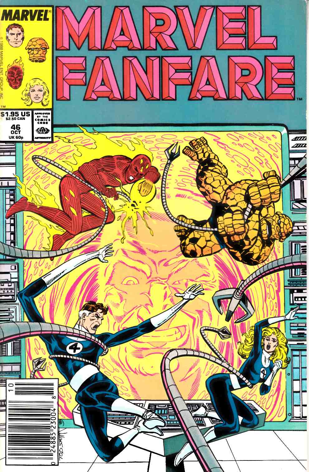 Marvel Fanfare #46 Fine (6.0) [Marvel Comic] LARGE