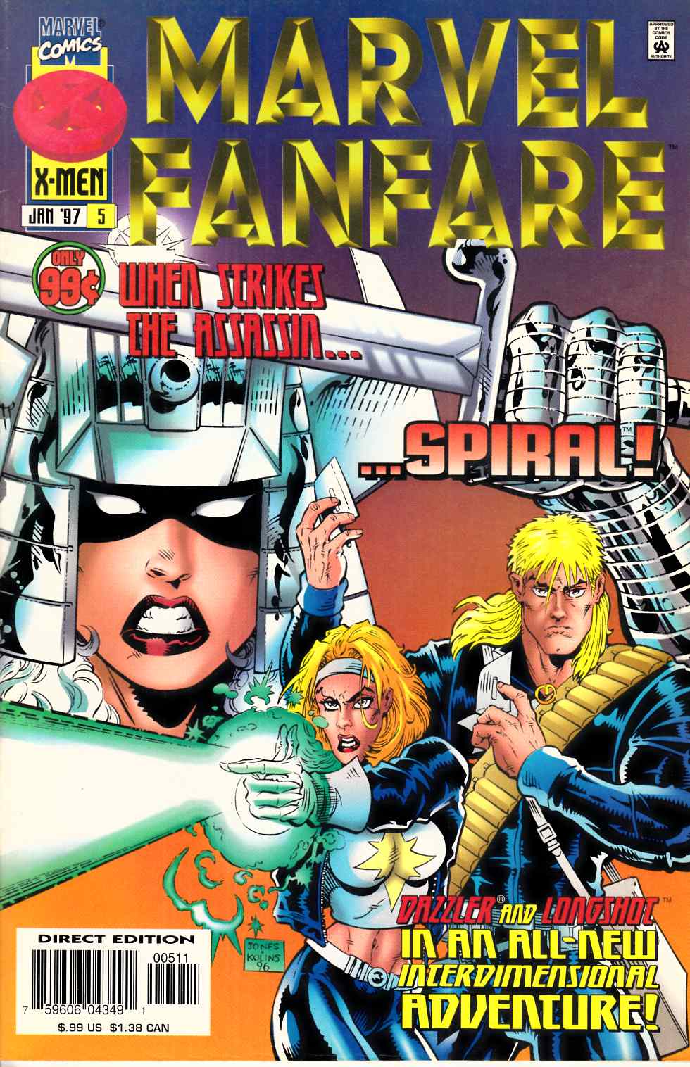 Marvel Fanfare #5 Very Fine (8.0) [Marvel Comic] LARGE