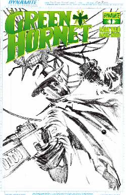 Mark Waid Green Hornet #1 Ross Sketch Incentive Cover [Comic] LARGE