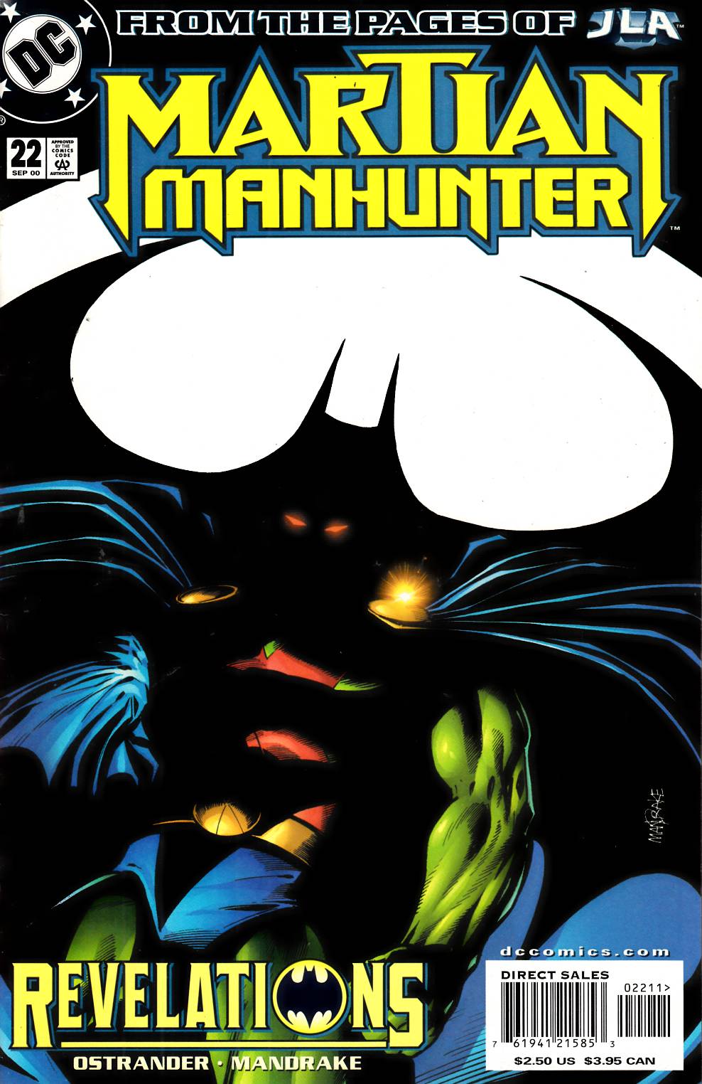 Martian Manhunter #22 Near Mint (9.4) [DC Comic] THUMBNAIL