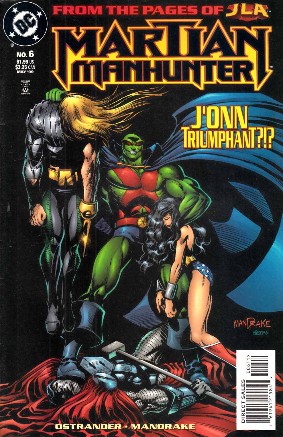 Martian Manhunter #6 Very Fine (8.0) [DC Comic] LARGE