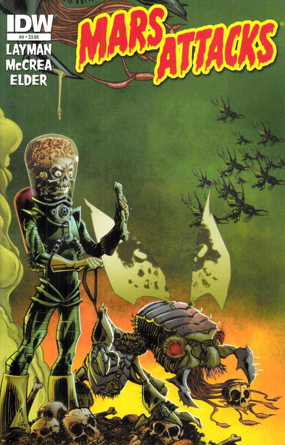 Mars Attacks #4 Very Fine (8.0) [IDW Comic] THUMBNAIL