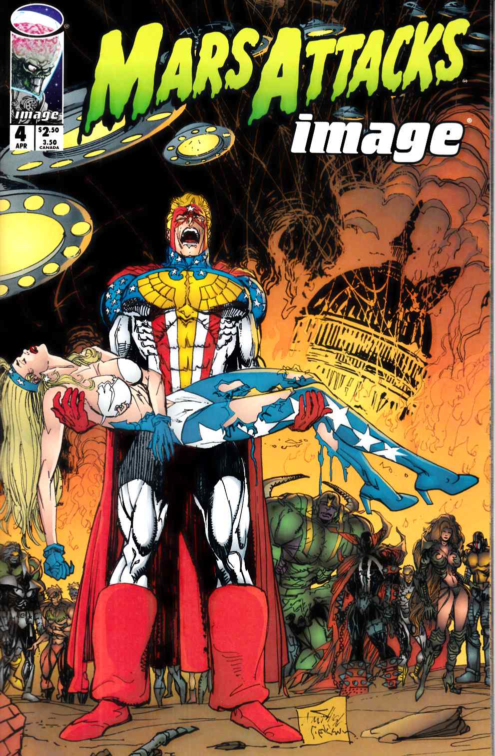 Mars Attacks Image #4 Very Fine (8.0) [Image Comic] THUMBNAIL