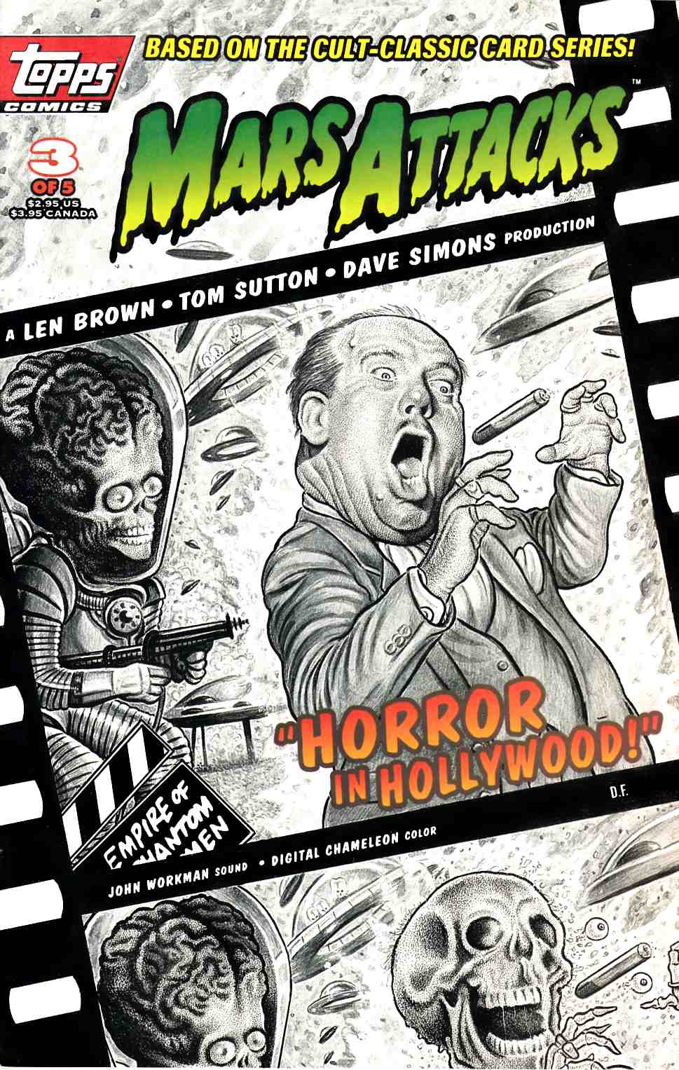 Mars Attacks #3 Near Mint (9.4) [Topps Comic] THUMBNAIL