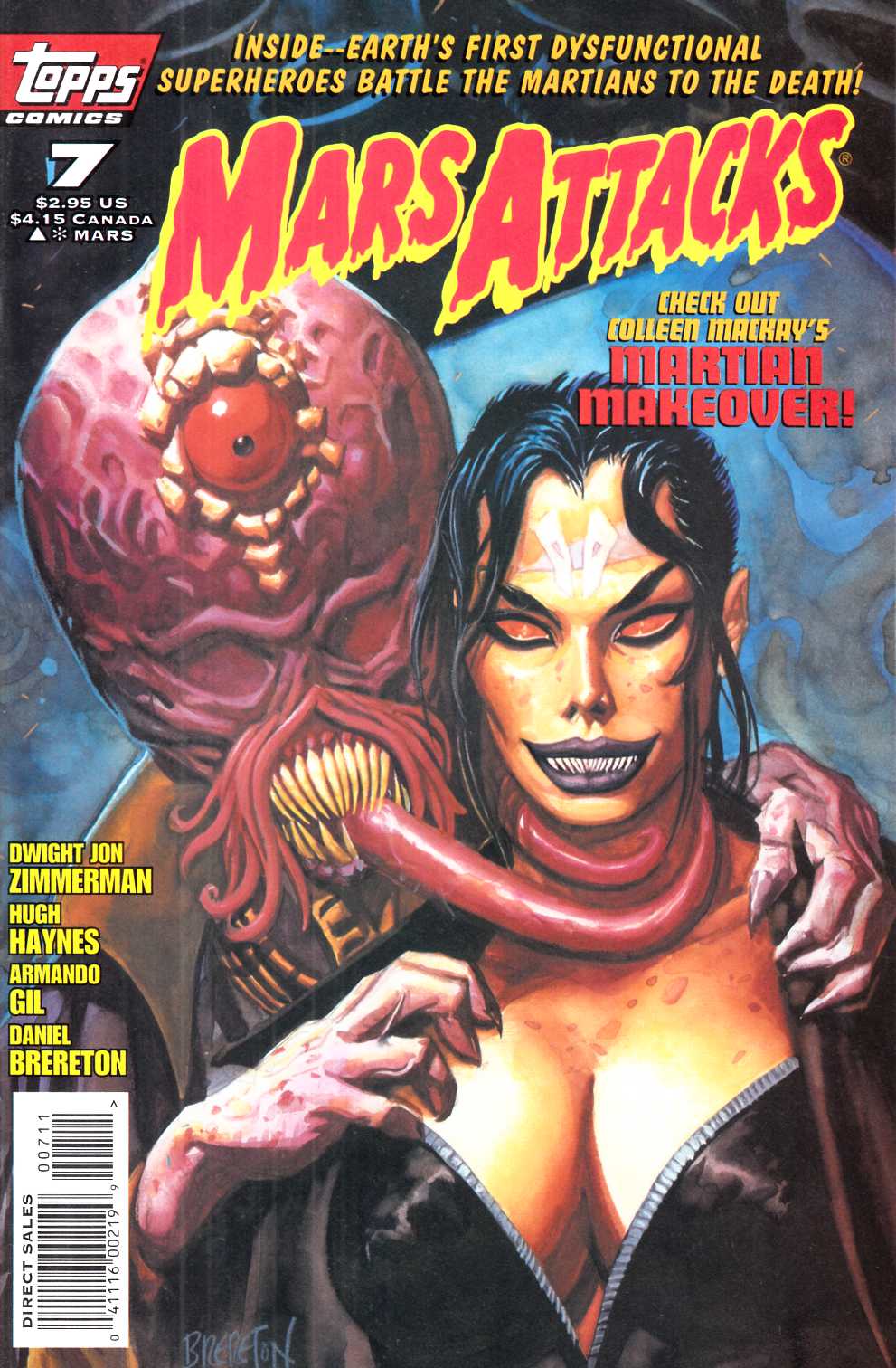 Mars Attacks #7 Very Fine (8.0) [Topps Comic] LARGE
