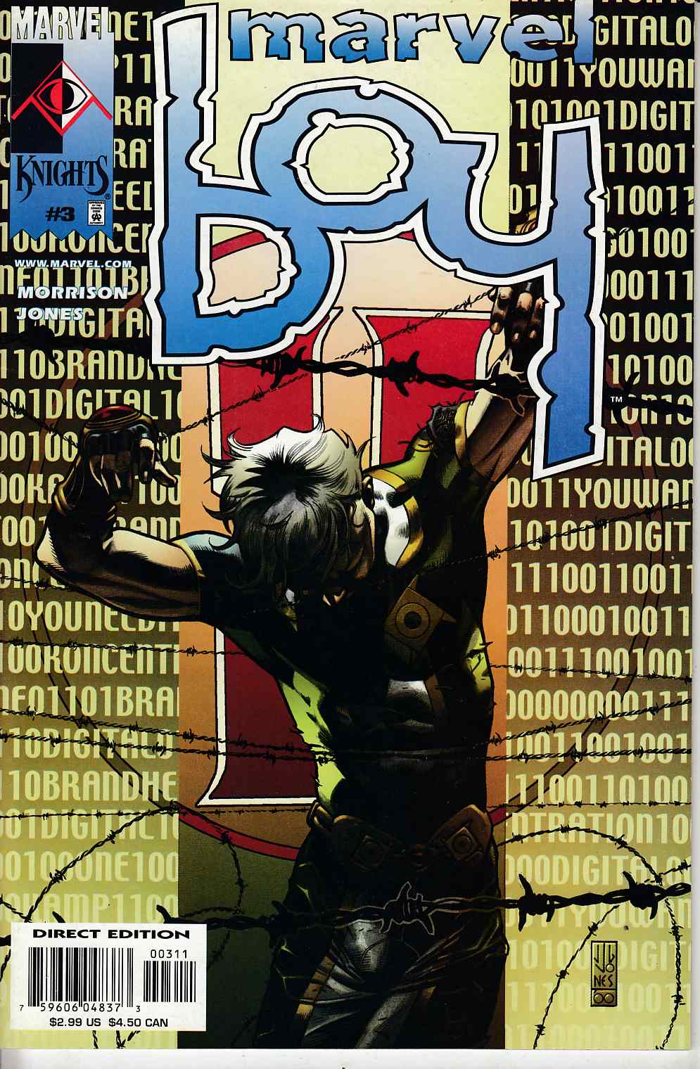 Marvel Boy #3 Near Mint (9.4) [Marvel Comic] THUMBNAIL
