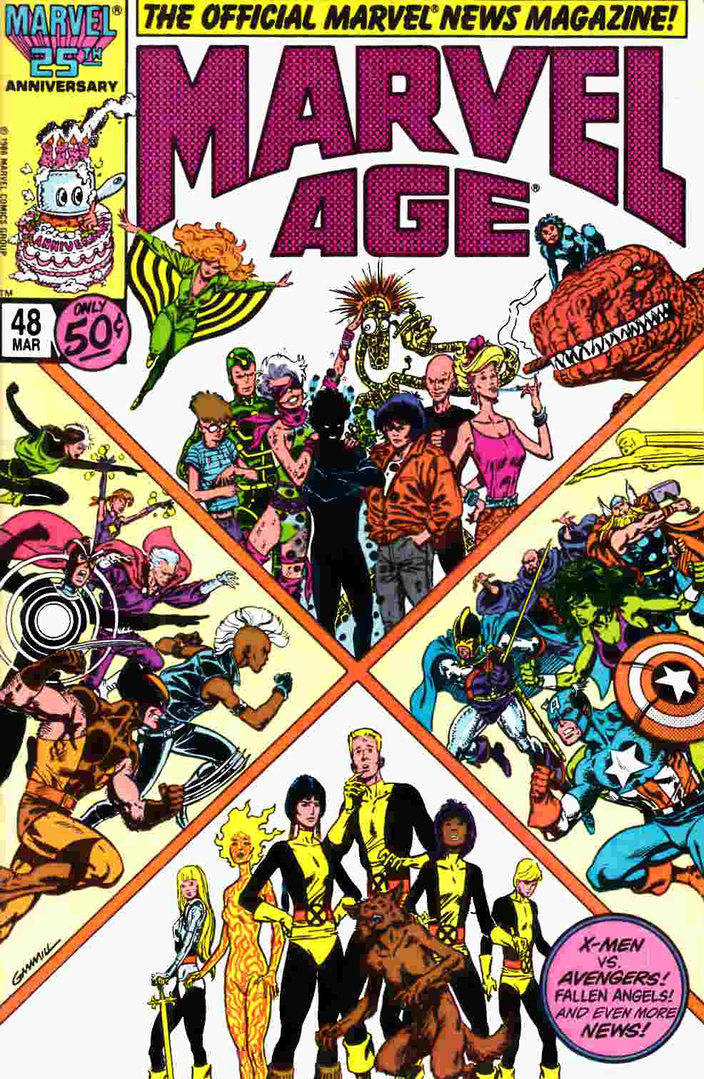 Marvel Age #48 Fine (6.0) [Marvel Comic] THUMBNAIL