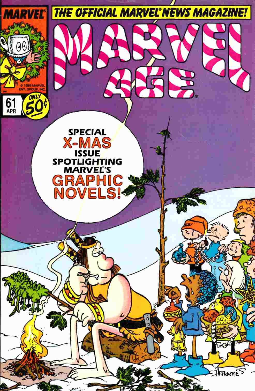 Marvel Age #61 Fine (6.0) [Marvel Comic] THUMBNAIL