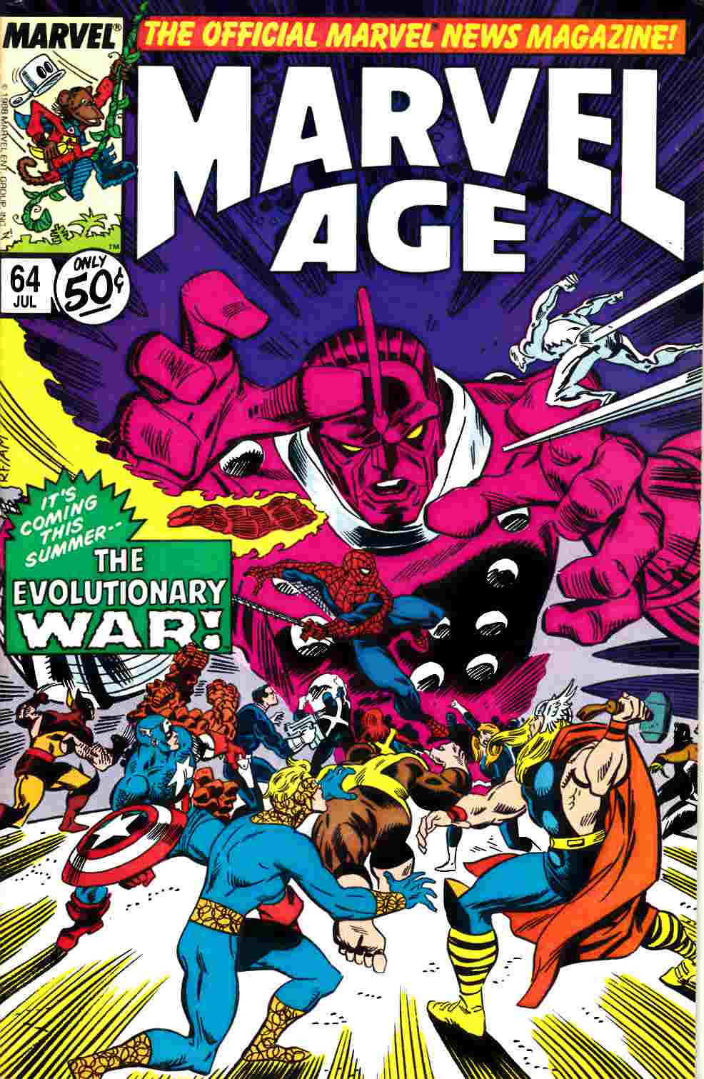 Marvel Age #64 Very Fine (8.0) [Marvel Comic] THUMBNAIL