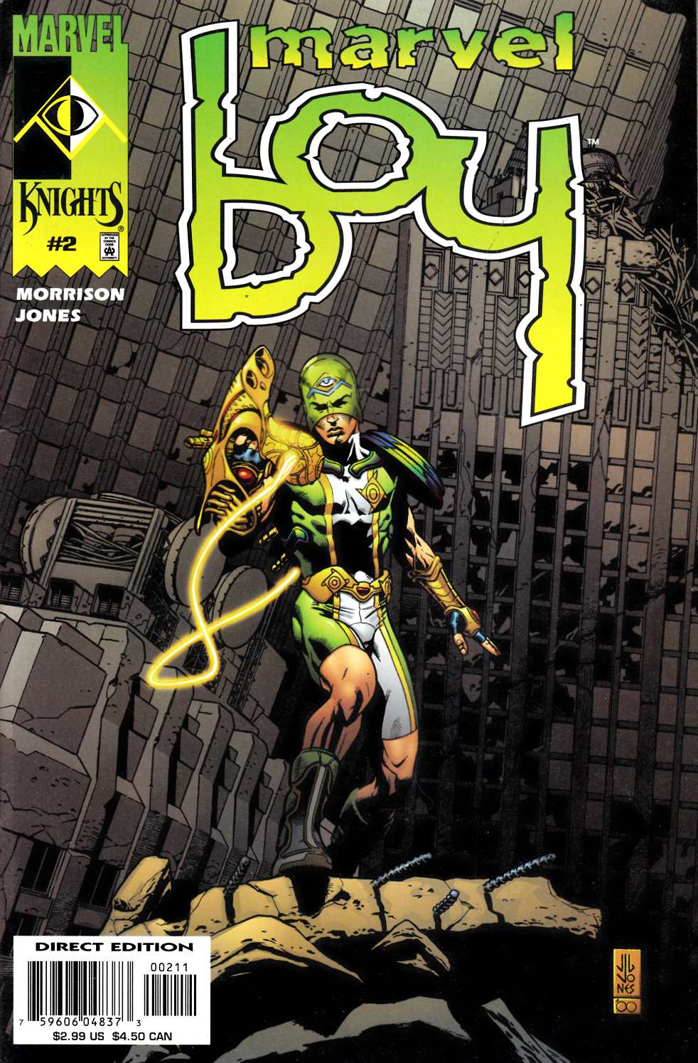 Marvel Boy #2 Very Fine (8.0) [Marvel Comic] THUMBNAIL