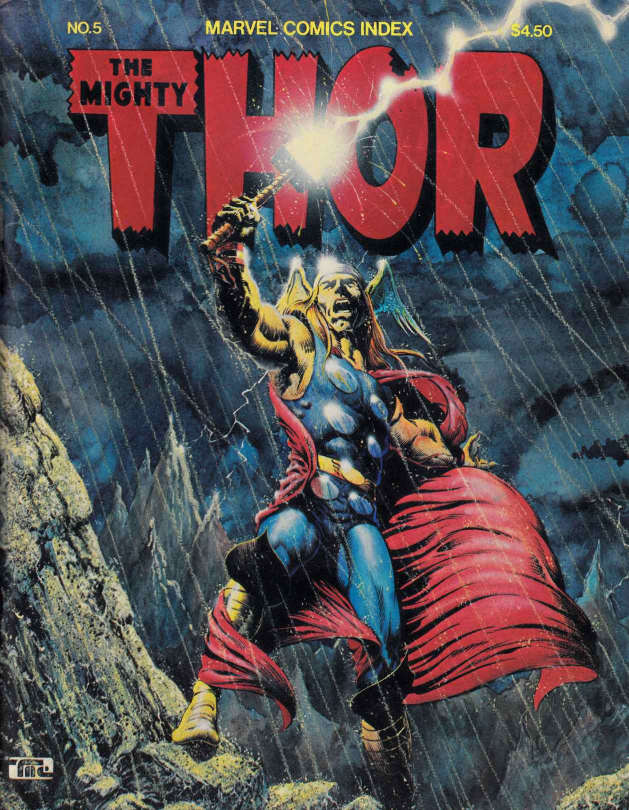 Marvel Comics Index #5 (Thor) Fine (6.0) [Pacific Magazine] THUMBNAIL