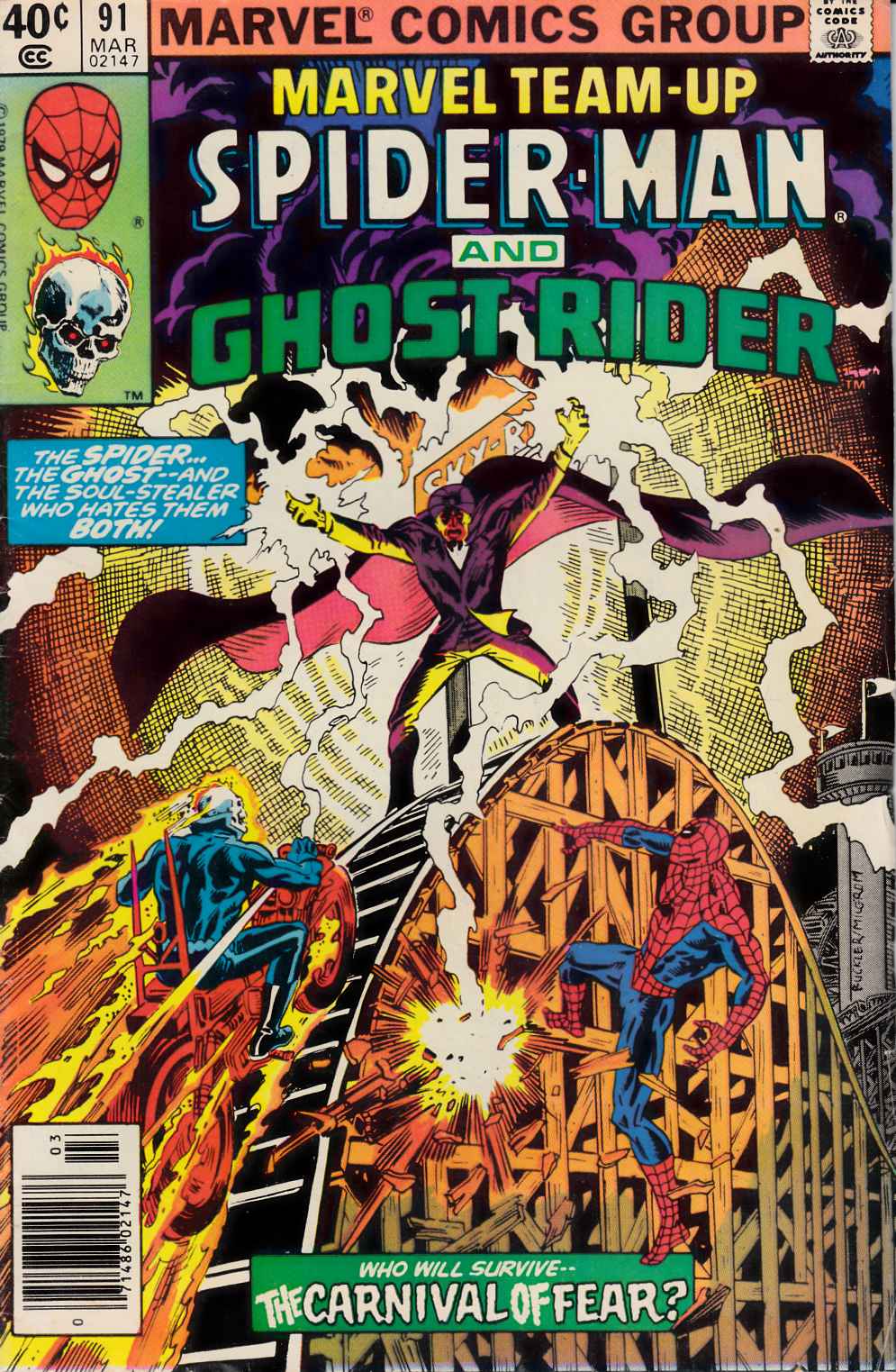Marvel Team-Up #91 Newsstand Edition Very Good (4.0) [Marvel Comic] LARGE