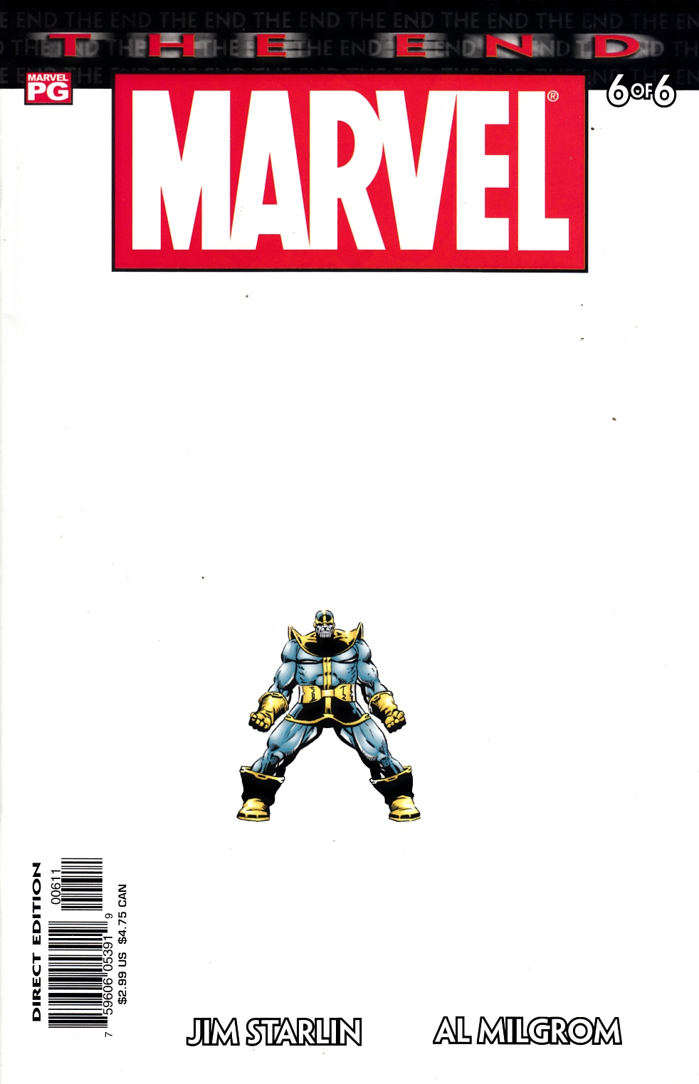 Marvel Universe The End #6 Near Mint (9.4) [Marvel Comic] THUMBNAIL