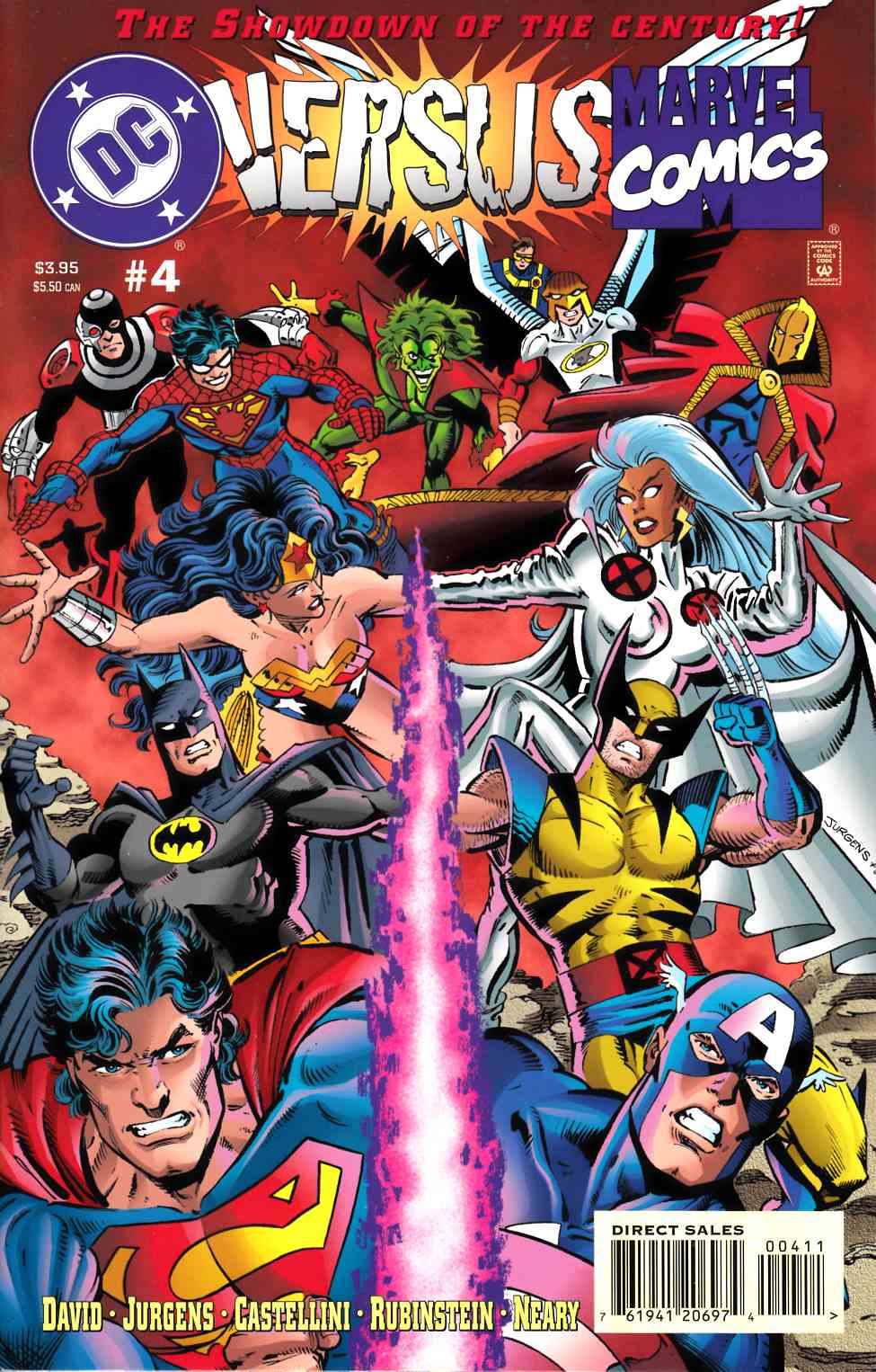 Marvel vs DC #4 Very Fine (8.0) [Marvel Comic] THUMBNAIL