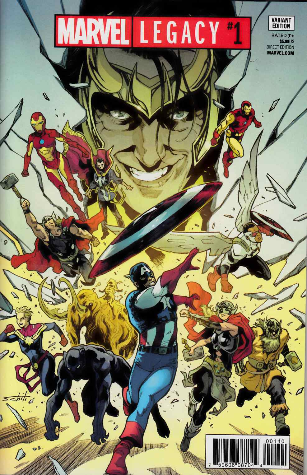 Marvel Legacy #1 Schiti Variant Cover [Marvel Comic] LARGE