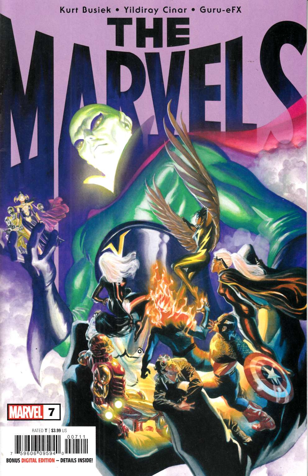 The Marvels #7 Near Mint (9.4) [Marvel Comic] LARGE