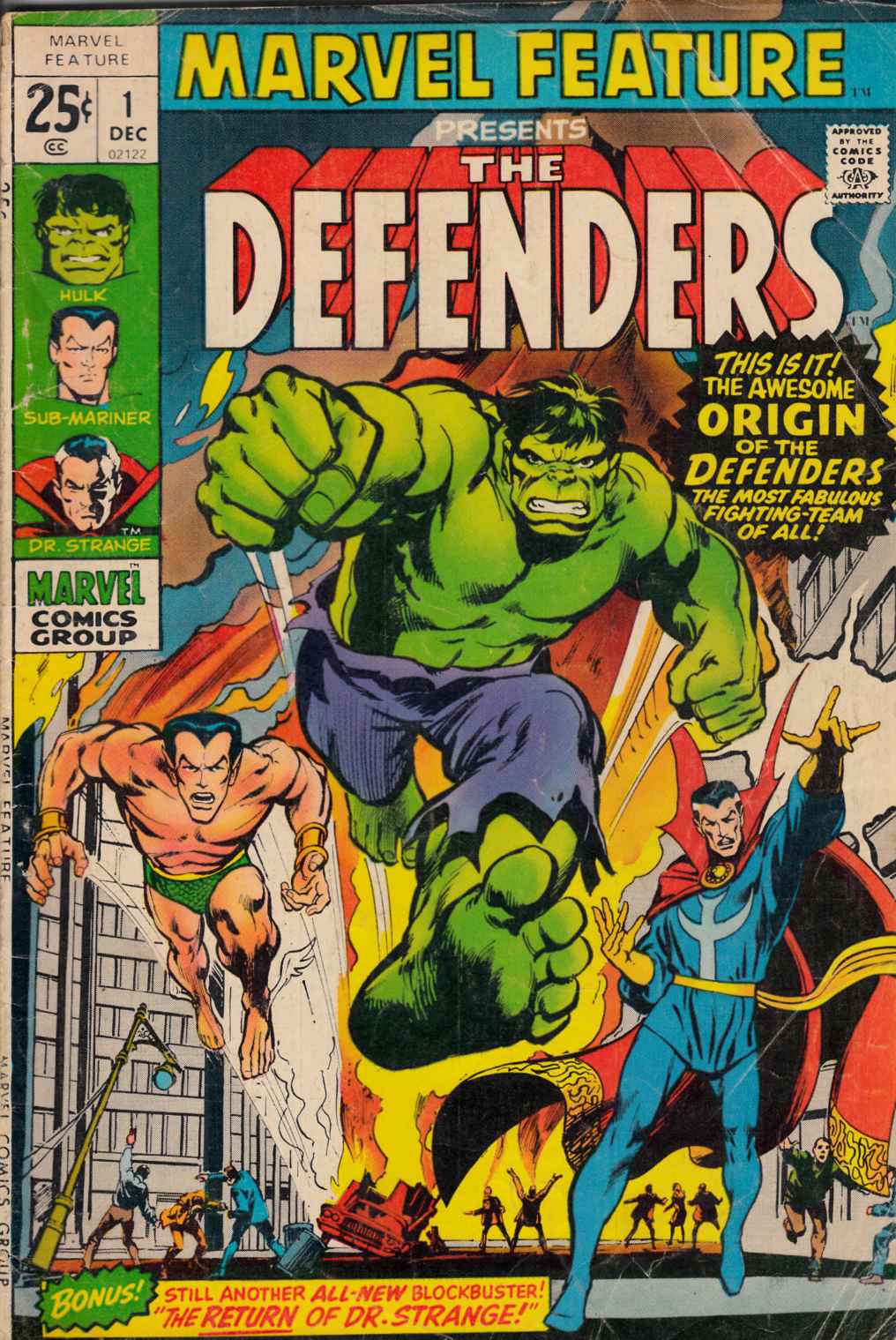 Marvel Feature #1 Very Good (4.0) [Marvel Comic] LARGE