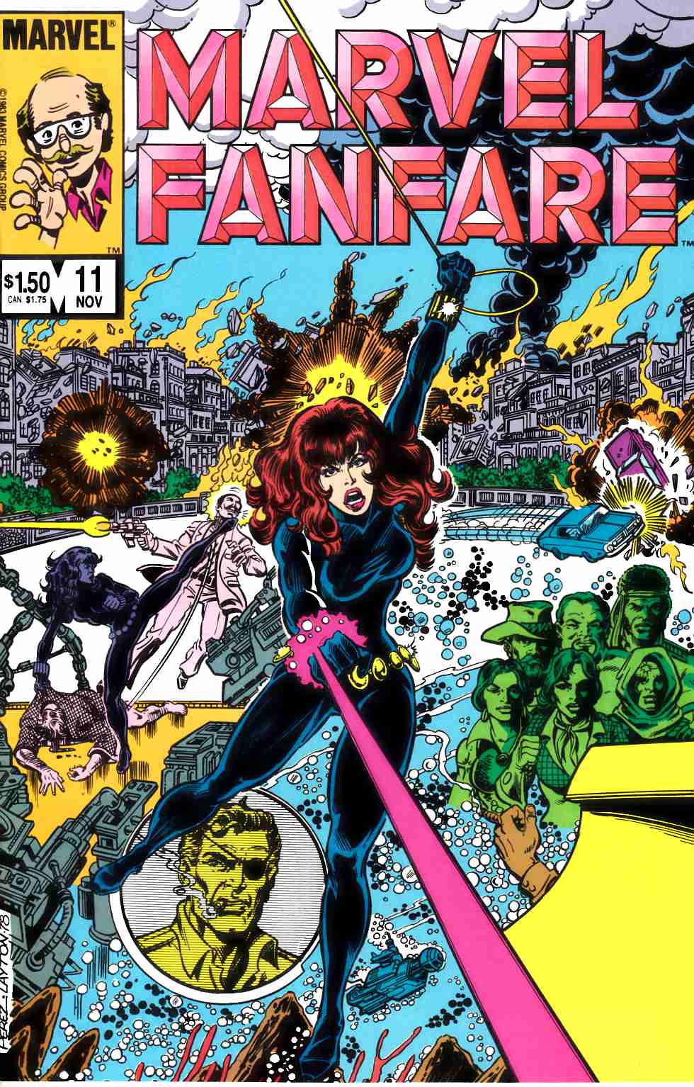 Marvel Fanfare #11 Very Fine Minus (7.5) [Marvel Comic] LARGE