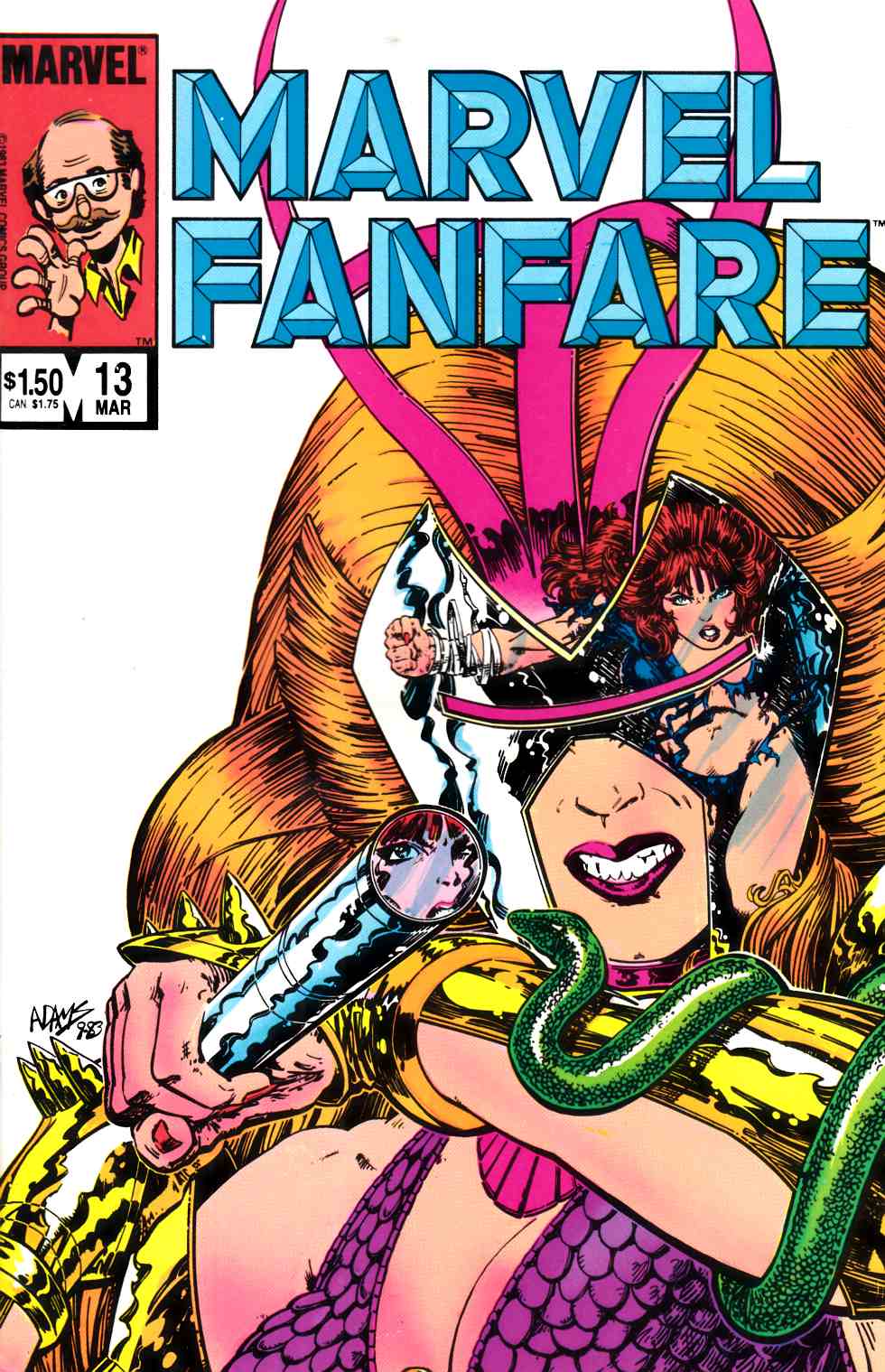 Marvel Fanfare #13 Fine (6.0) [Marvel Comic] LARGE