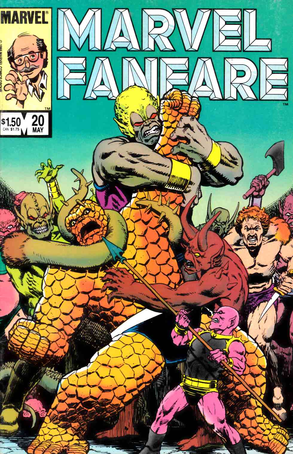 Marvel Fanfare #20 Fine (6.0) [Marvel Comic] LARGE