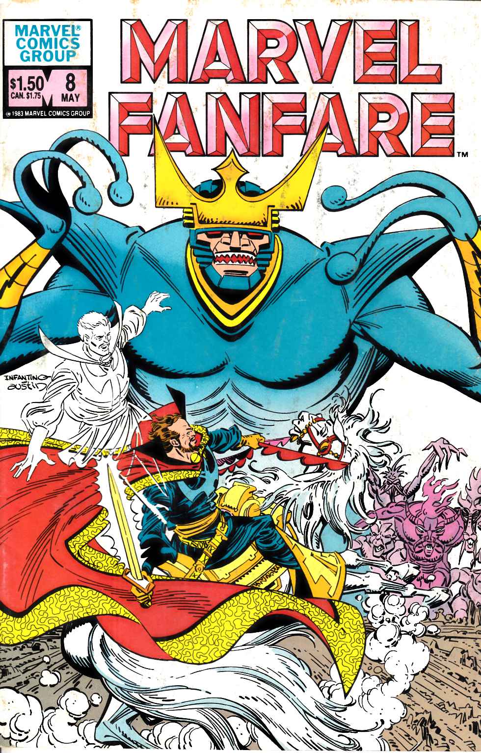 Marvel Fanfare #8 Good/Very Good (3.0) [Marvel Comic] THUMBNAIL